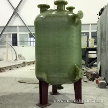 Frp fiberglass sulfuric acid H2SO4 storage tank